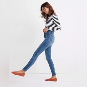 Madewell 11” High-Rise Skinny Jeans in Maricopa Wash
